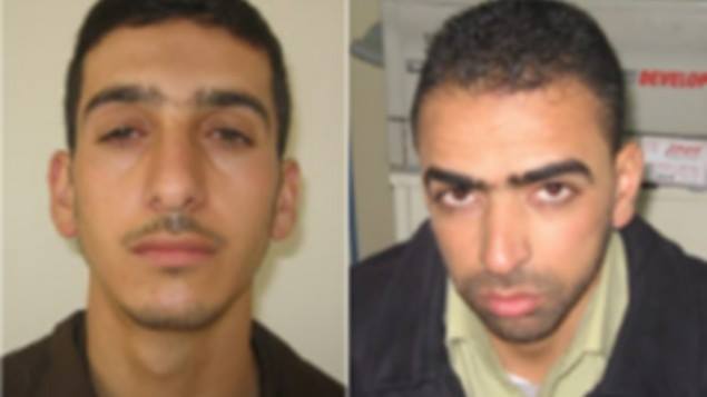 Marwan Qawasme and Amar Abu-Aysha. These two bastards kidnapped and murdered Gil-ad Shaar, Naftali Frankel and Eyal Yifrach. Soon, they will be on your payroll. 